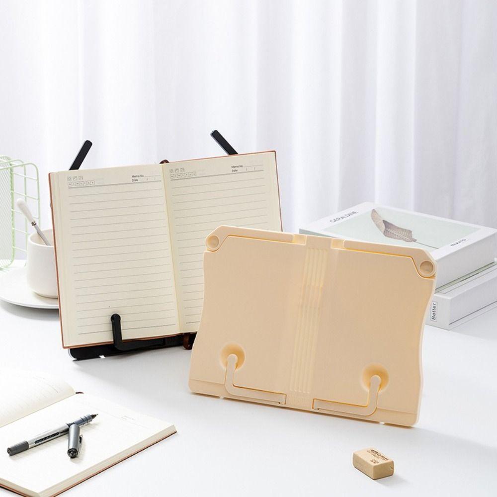 Music Score Reading Rack Fold Book Shelf Simple Book Stand for Readers
