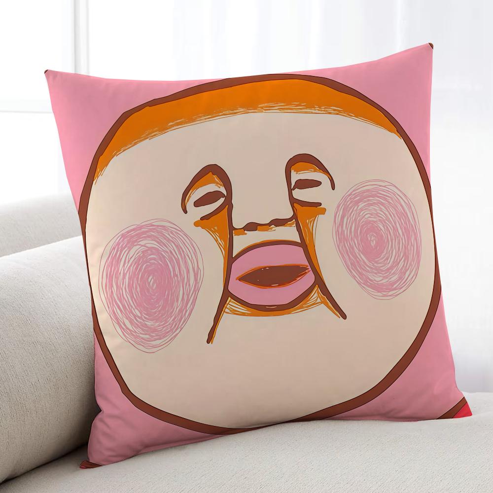 

cushion cover Cute Home Bedding Cartoon Sofa KKobito living Room pillowcase Simple Art Soft Skin Cushion Cover Party Gift 30x30 cm