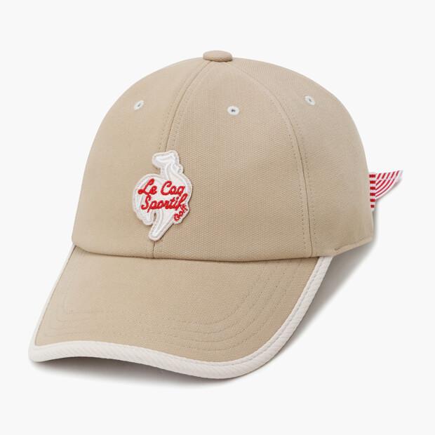 LECOQ GOLF Women'S Ribbon Point Ball Cap _Bege Gr122Lcp11