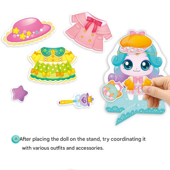 Made in Korea -  Shooting Star Catch! Teenieping Magnetic Deco Play Set (6 Options)