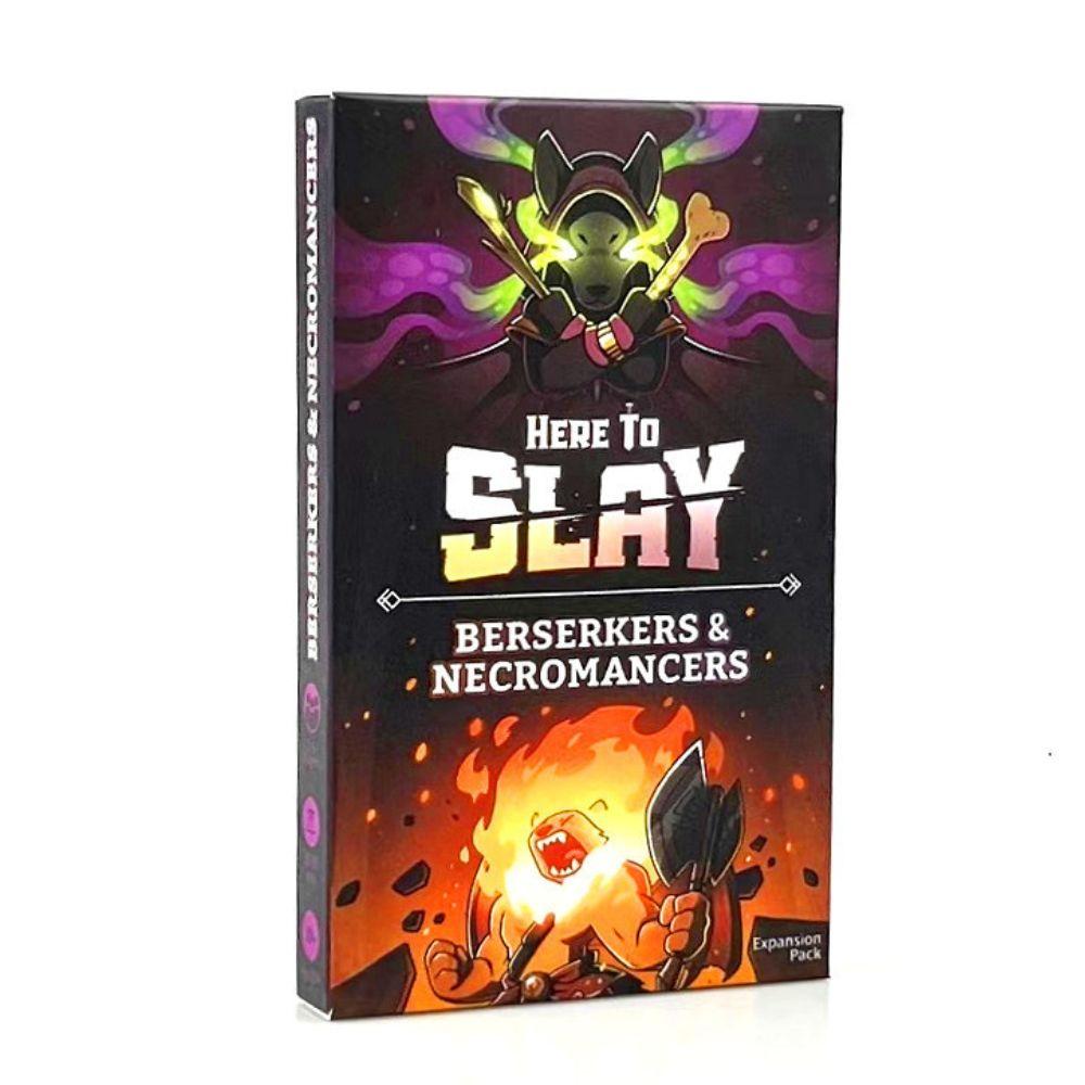 

Here To Slay Sleigh Holiday Expansion Pack Стратегическая ролевая карточная игра для детей, подростков, взрослых, 2–6 игроков