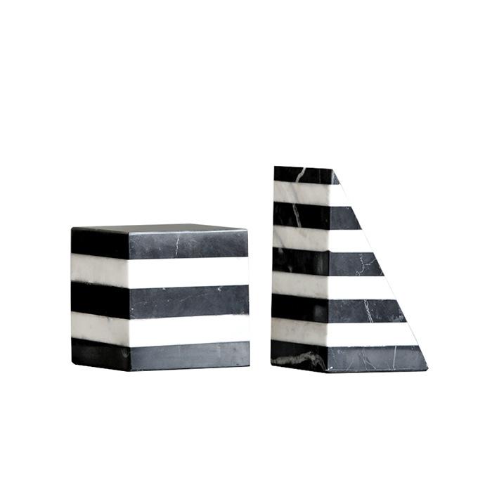 Simple European Style Light Luxury Golden Geometric Splicing Flower Arrangement Flower Arrangement Ornaments Model House Sales Office Soft Decorations