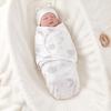 Pure Cotton Newborn Anti-Startle Swaddle & Blanket Set - Spring/Summer Baby Wrap