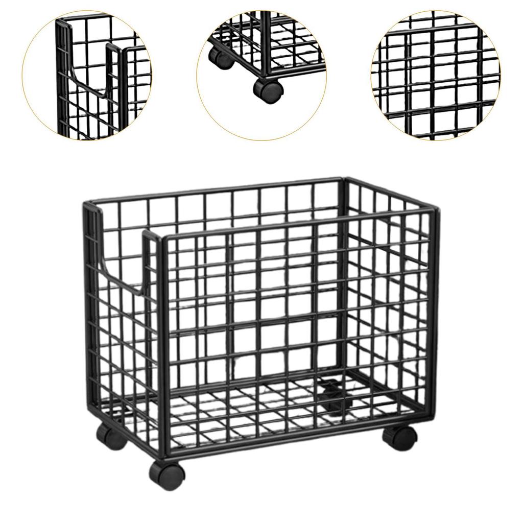 Laundry Cart with Wheels for Bedroom And Laundry Space Clothes Storage Organizer Portable Foldable Trolley for Home Use