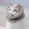 Waterproof Pet Elizabethan Collar Anti-Bite Adjustable Cat Anti Lick Collar Breathable Warm Cat Protection Collars