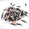 Disposable Dual Sides Eye Shadow Sponge Applicators With Container, Eyeshadow Brushes Makeup Applicator, 120 Pieces