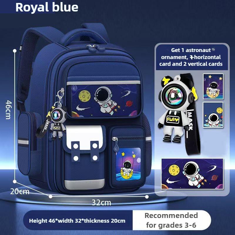 Astronaut Tekening Rugzak Groep 3-6 Grote Capaciteit Schooltas Buiten Waterdichte Schooltas Starryscky Student Rugzak Mohilas