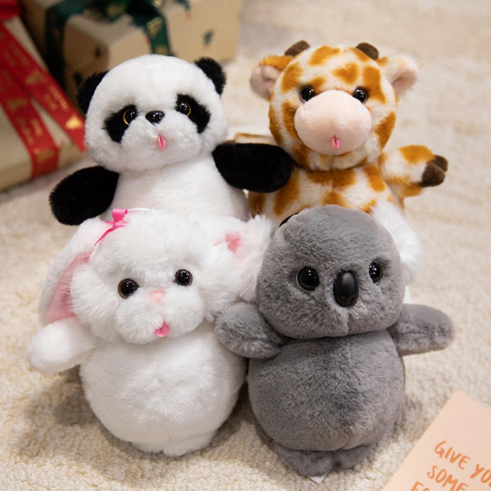 Bear Capybara Plush Keychain Rabbit Plush Toys Small Pendant Animal Doll Keychain  Home Decor