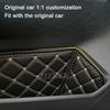 For Volkswagen VW ID.4 Crozz X -2025 Car Door Storage Box Protector Pads Cover Leather Slot Organizer Pockets Accessories