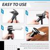 Tube Extrusion Tool Efficient RTV And Silicone Dispenser Tube Extruder Tool Metal Tube Grip For RTV Tube Prevents Material Waste
