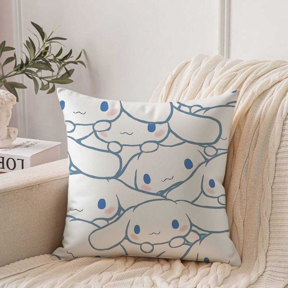 Süßer C-Cinnamoroll Kawaii Kissenbezug Heimdekoration Überwurf für Sofa Bett Auto Zimmer Dekoration Geschenkidee