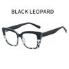 Oversize Frame HD Reading Glasses Men's and Women's Fashionable Large Square-frame Anti Blue Light Presbyopia Glasses Diopter