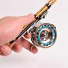 MUQZI Sports Accessory D50/D60 Ultralight CNC Aluminum 1:1 2 Bearings Ice Fly Fishing Reel Right Hand