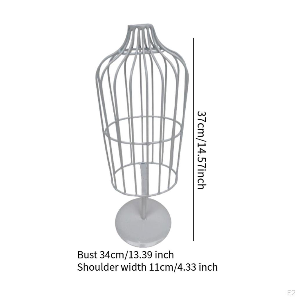 Metal Pet Model Stand Gift Supplies Lightweight Attractive Versatile Dog Clothes Display