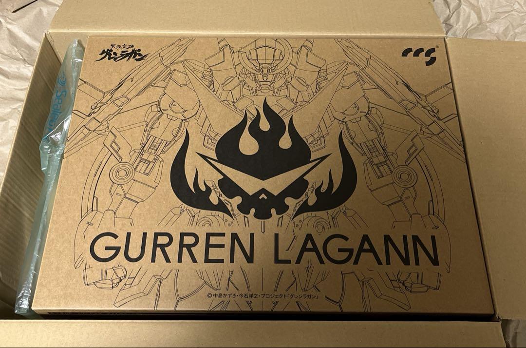 

[USED] Gurren Lagann CCSTOYS Teppaku Alloy Movable Figure