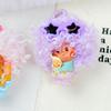 Custom Curly Hair Doll Keychain - Backpack Pendant & Phone Case Charm