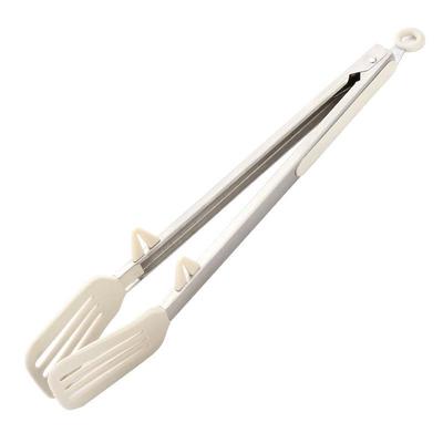 Silicone Food Tongs with Slotted Spatula