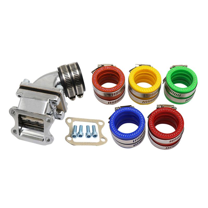 ZSDTRP Dio50 AF18/28/27 50ccm Hochleistungs-Rennansaugkrümmer Einlassrohr für CX/ZX/SE/SK/SA50