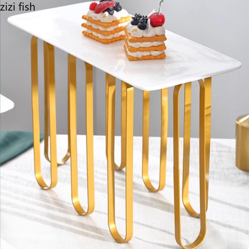 Ceramic Dessert Plate Dim Sum Rack Dessert Table Cake Stand Display Tray Dim Sum Dish Fruit Plate Sushi Plates Refreshments Tray