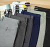 Men's Black Tencel-Modal Business Casual Pants - Loose, Straight, Anti-Wrinkle, Spring/Summer