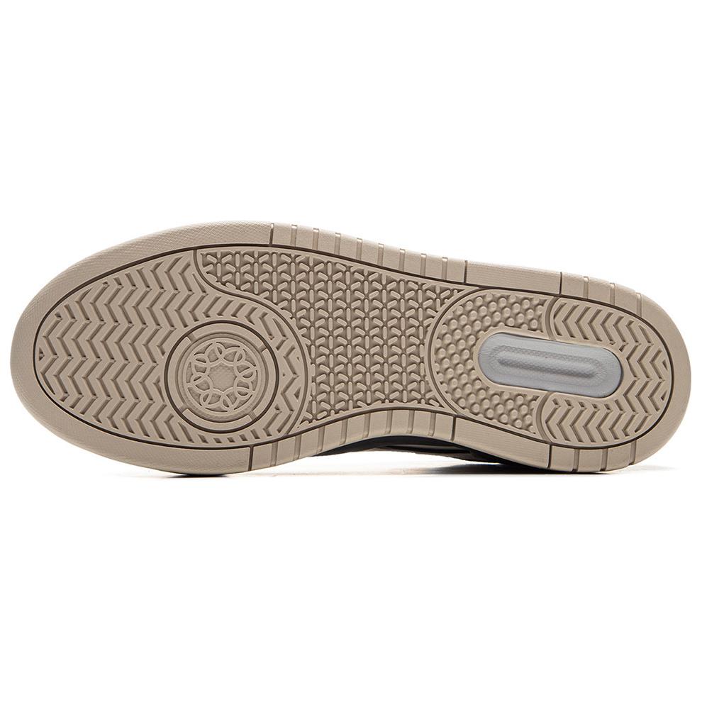 Li Ning Yue Bai 2.0 Casual Versatile Thick Sole Height Increasing Non-Slip Shock Absorbing Wear-Resistant Breathable Low-Top Skate Shoes AGCU275-9