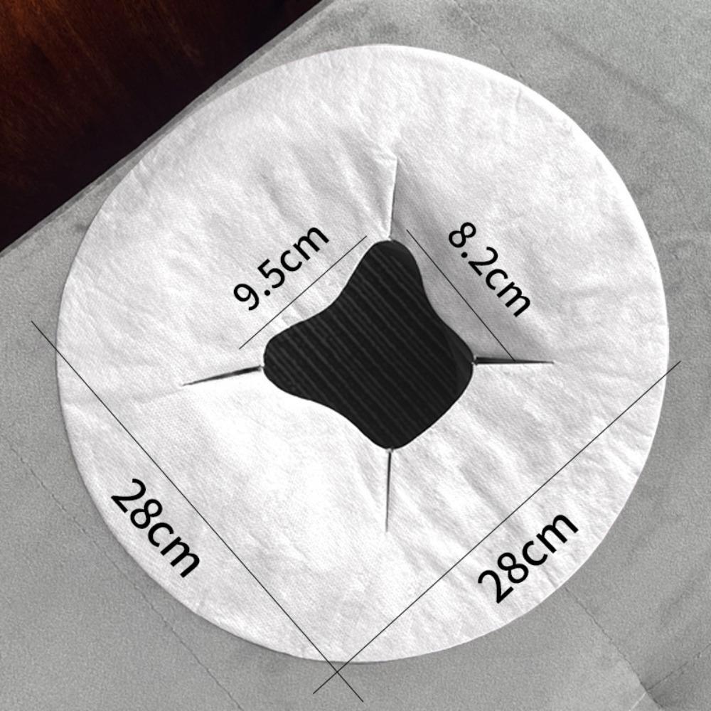 100PCS Non-woven Fabric Disposable Hole Towel Dustproof Massage Bed Hole Cushion  Spa Environment