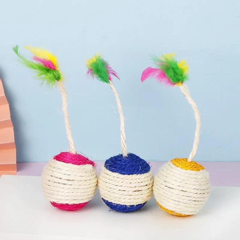 1-3 Pieces  Accessories Tickling Balls Kitten Training Pet Supplies  Supplies Interactive Toys Products Home and Garden