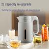 Songyi Stainless Steel Electric Kettle: Large Capacity, Automatic Shut-Off, Low Noise, Rapid Boil, Keep Warm Function.