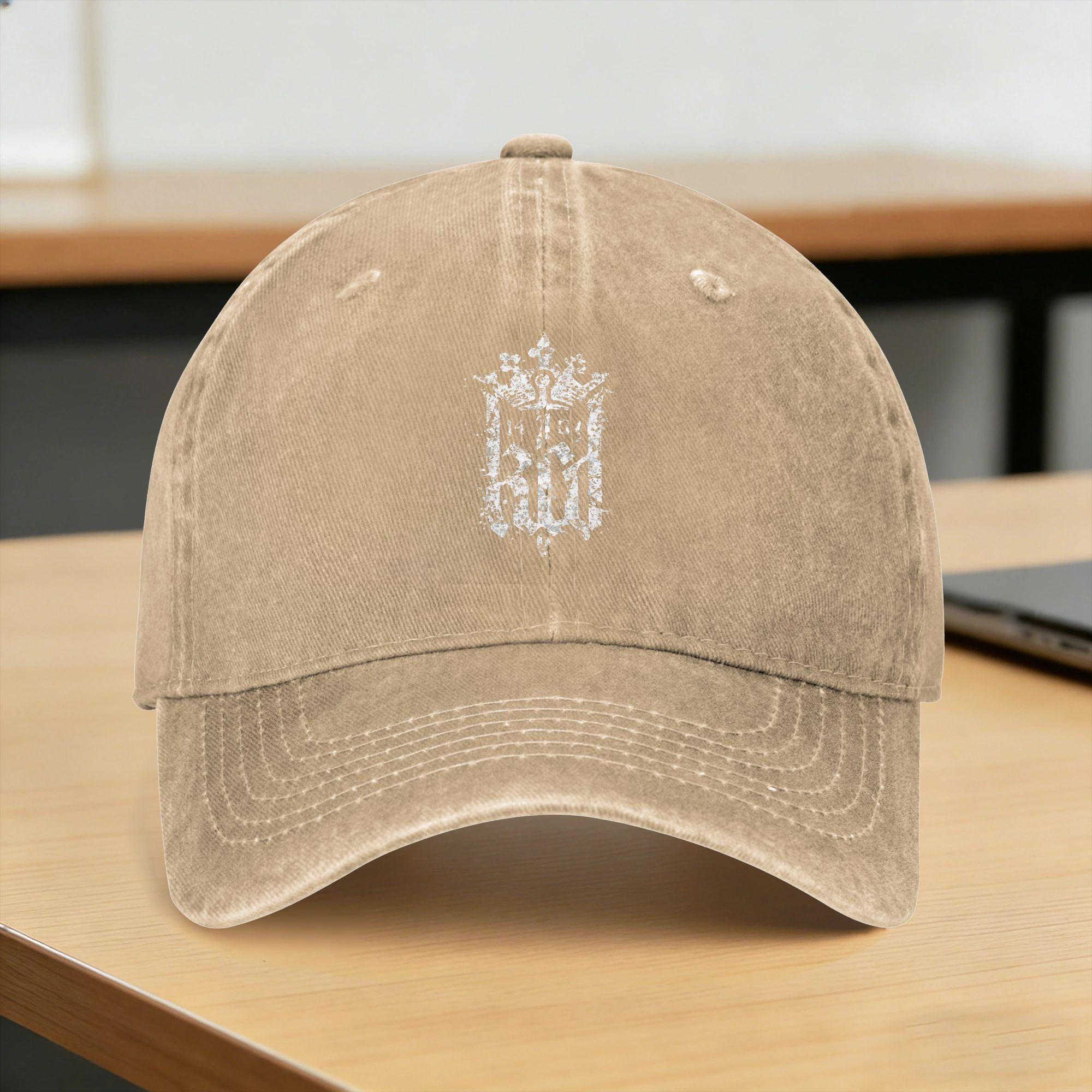 Kingdom Come Deliverances  Gewaschene Baseballkappe  Streetwear Sonnenhut Hip Hop Hüte Sommer Herren Erwachsene Outdoor Sport Baseballkappen One Size beige