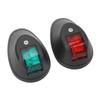 1 Pair LED Navigation Light Professional Alarm Indication Navigation Signal Light for Boat Yacht  12V 2W