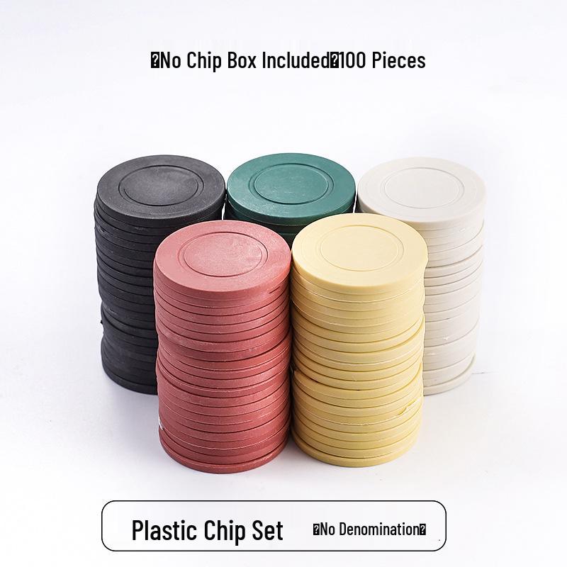 Texas Hold'em & Mahjong Spielchips: Spezielles Münzset für Cardrooms