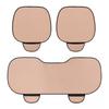 Universal Ice Silk Car Seat Cushion Set - Breathable, Non-Slip, Cooling, No Backrest (3-Piece)