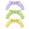 Interactive Pet Pillow With Built-in Bb Sound Device Soft Embroidered U-shaped Pet Neck Protector