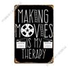 Filmmaking Therapy Joke Metal Plaque Poster Pub Personalized Garage Decoration Designing Club Tin Sign Poster