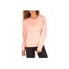 Adidas Sweat Crew Glow Pnk F19 Round Neck Pullover Logo Long Sleeve Sweatshirt Women sweatshirt Pink EB3814