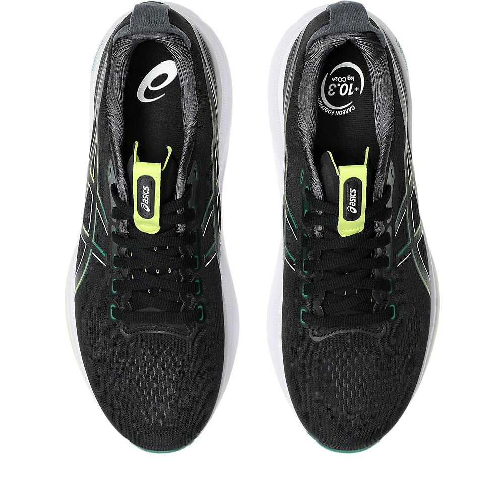 Asics Official Store Exclusive 32 Running Size Green GEL-KAYANO Shoes, Men's, 27.5, 2E, Black/Jasper