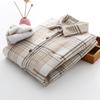 Thick Plaid Shirt Women's Autumn and Winter Plus Velvet Brushed Loose Korean Retro Lazy Style Warm Woolen Coat