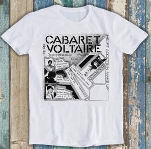 Cabaret Voltaire Fear Hearth Addicts Punk Rock Musik Lustiges Geschenk T-Shirt 1835