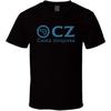 YMZTDDE Black Tshirt Ceska T-Shirt Men Boy Zbrojovka T-Shirt Cz Tshirt Short Sleeve Top Tee