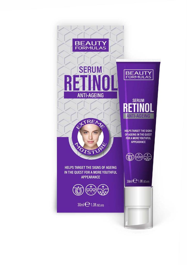 BEAUTY FORMULAS Retinol Anti-Ageing Face Serum with Retinol