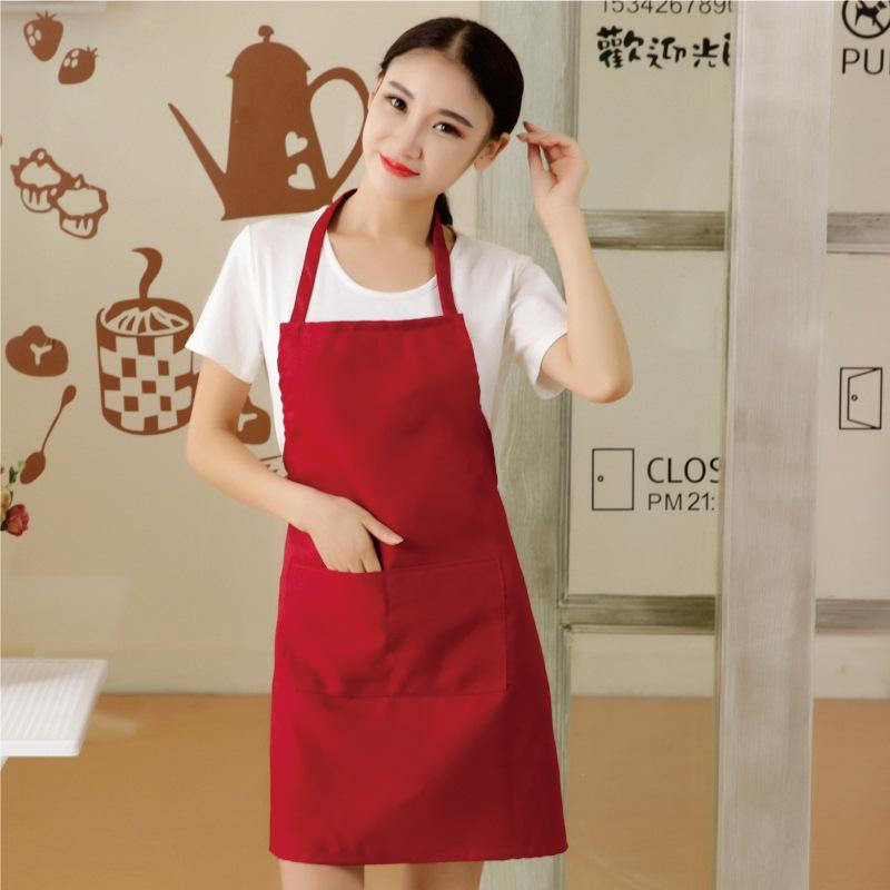 Șorț de bucătărie impermeabil stil coreean personalizat - Imprimare logo personalizată