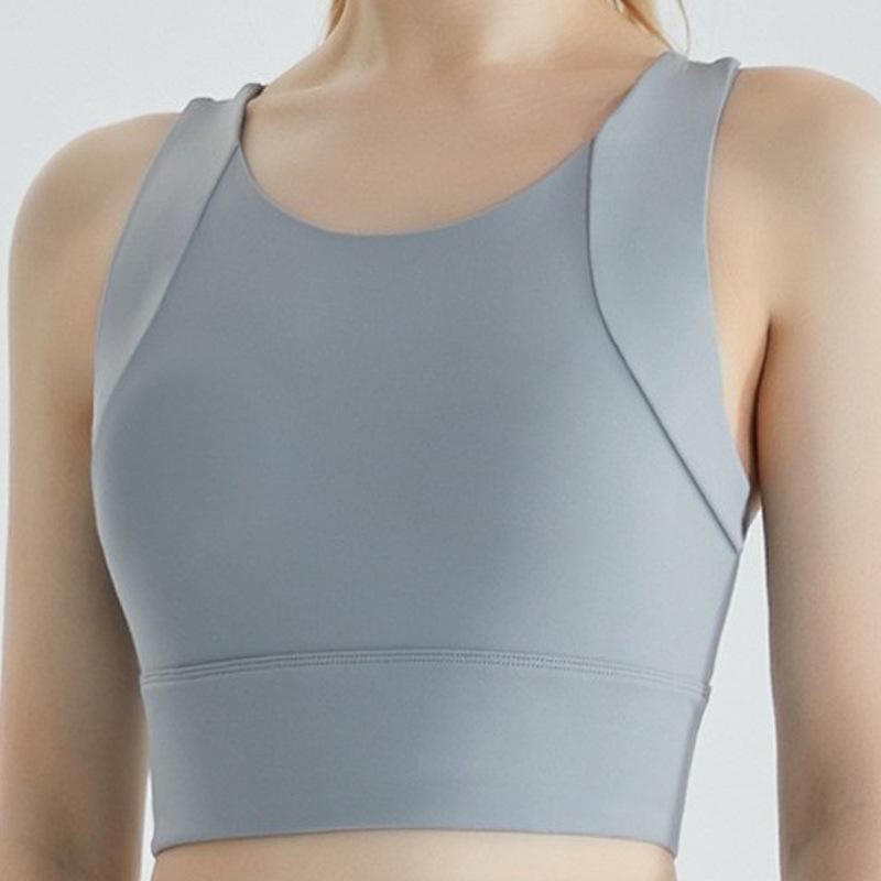 Women's High-Impact Shockproof Sports Bra for Dance & Yoga