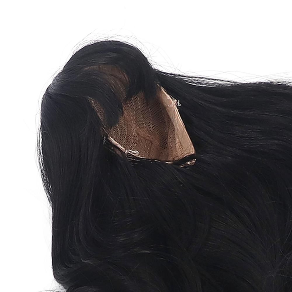 Black Doll Hair Wig Long Curly Hair Doll Replacement Wig for BJD Doll Wig  DIY Replacement