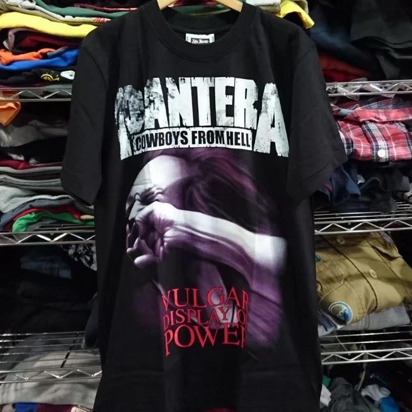 

Pantera Band T-Shirt XL Double Sided Prin Groove Metal Japan Unused Heavy Cotton S