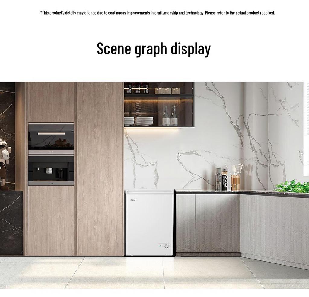 Haier Dual-Use Frost-Free Freezer: 100/142/200/300L Compact Household Refrigerator
