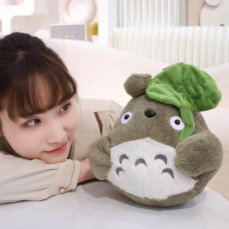 22/30cm Bambola Totoro Simulazione Carina Regalo Cuscino Cuscino Cartone Animato Anime Bambola Carina Degna di Essere Regalata Decorazione per la Casa Bambola Carina Serie Curativa