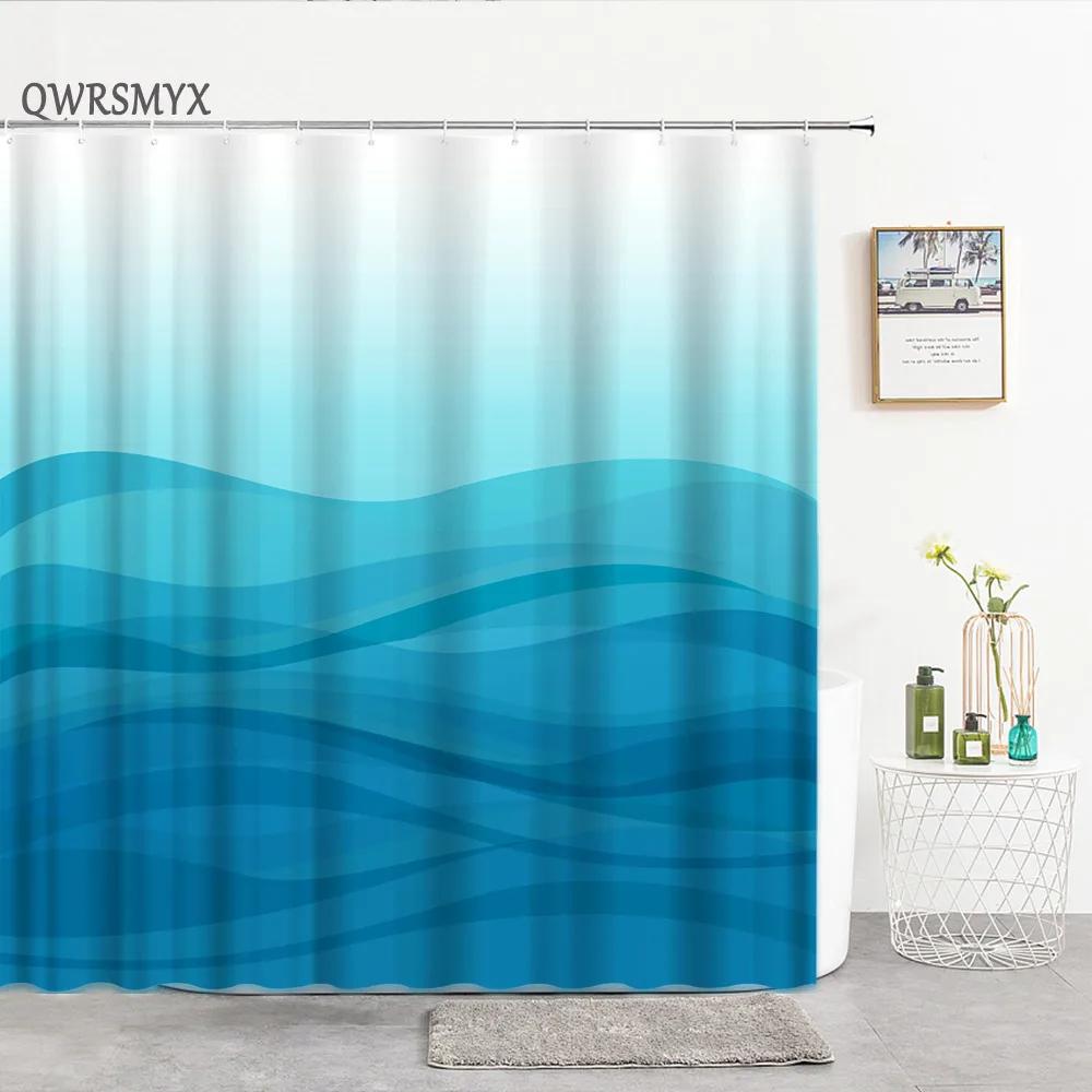 Tende Doccia Lettere Semplice Design Artistico Nordico Tenda da Bagno Decorazione per la Casa Schermi da Bagno Accessori per il Bagno Tessuto in Poliestere