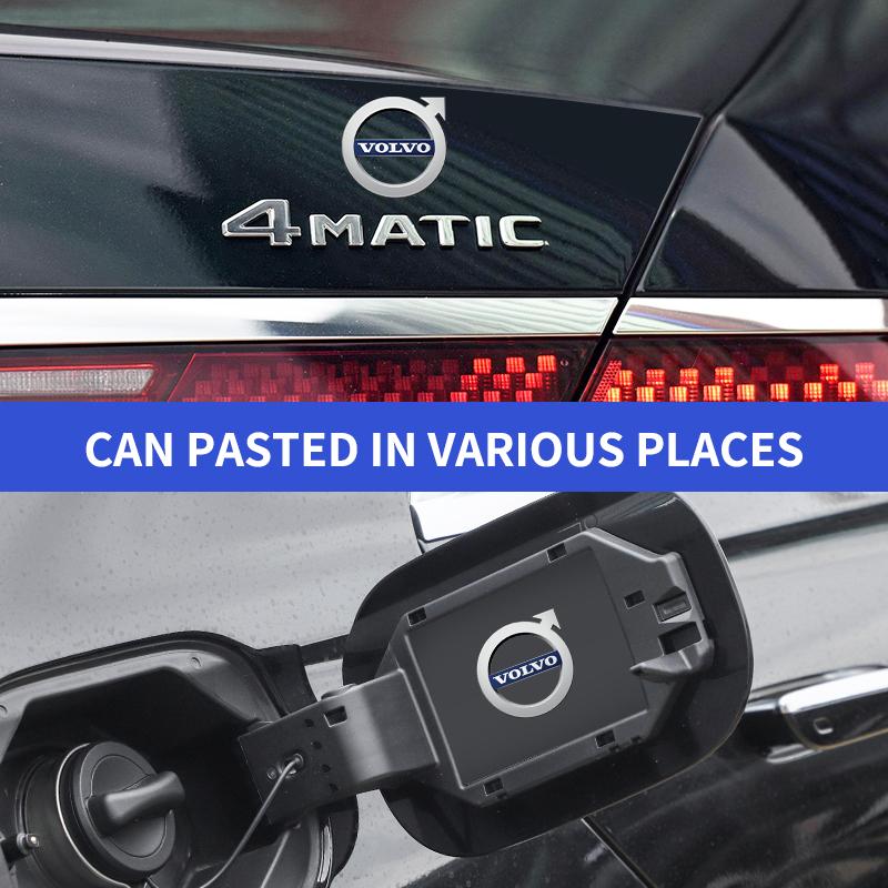 Emblème de voiture Logo Autocollants décoratifs Badge Décalcomanie Style intérieur Pour Volvo R Design Xc60 V60 S60 V40 V50 S40 S80 C30 Xc40 Xc70