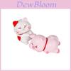 Resin Lucky Cat And Little Fortune Pig Desk Decor With Magnetic Symbols For Gift Giving