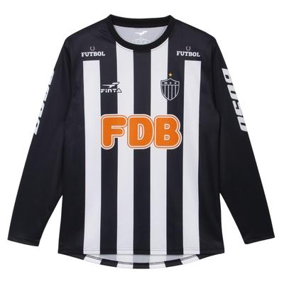 FINTA Fußball Langarm Trainingsshirt FTE0023 Größe M Herren (0500) Schwarz,